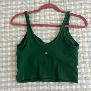 Lululemon Athletica Deep Green Tank Top